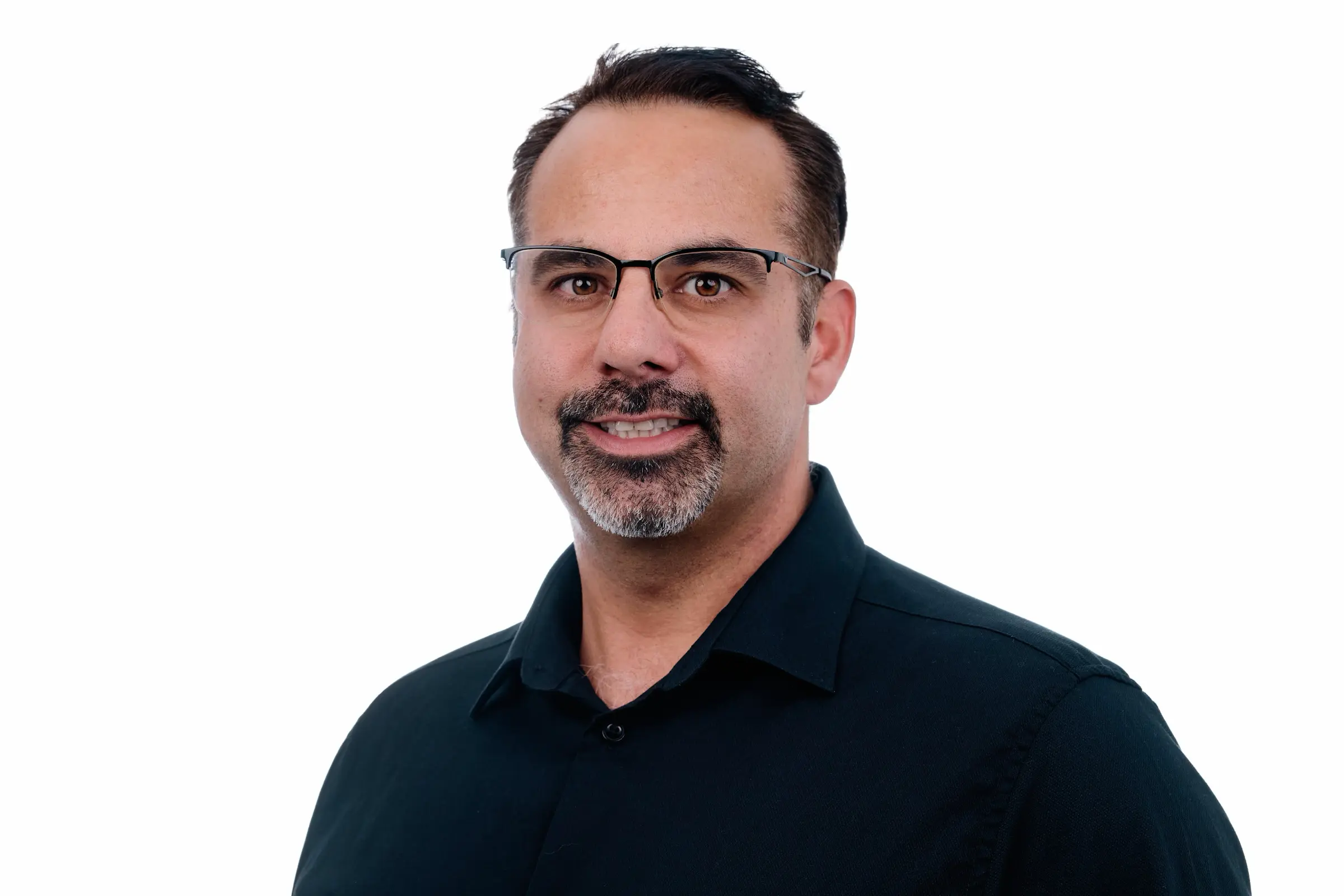 Studio headshot lighting setup in the Cape Town Woodstock studio